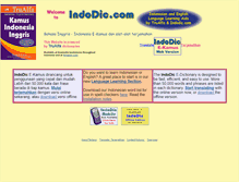 Tablet Screenshot of indodic.com